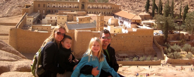 Desierto del Sinay y el Monasterio de Catherine