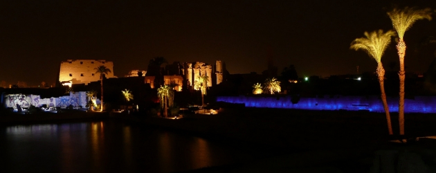 Show de Som e Luz no Templo de Karnak