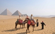 Camel Ride at Pyramids