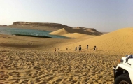 Safari at Desert by 4X4 jeeps